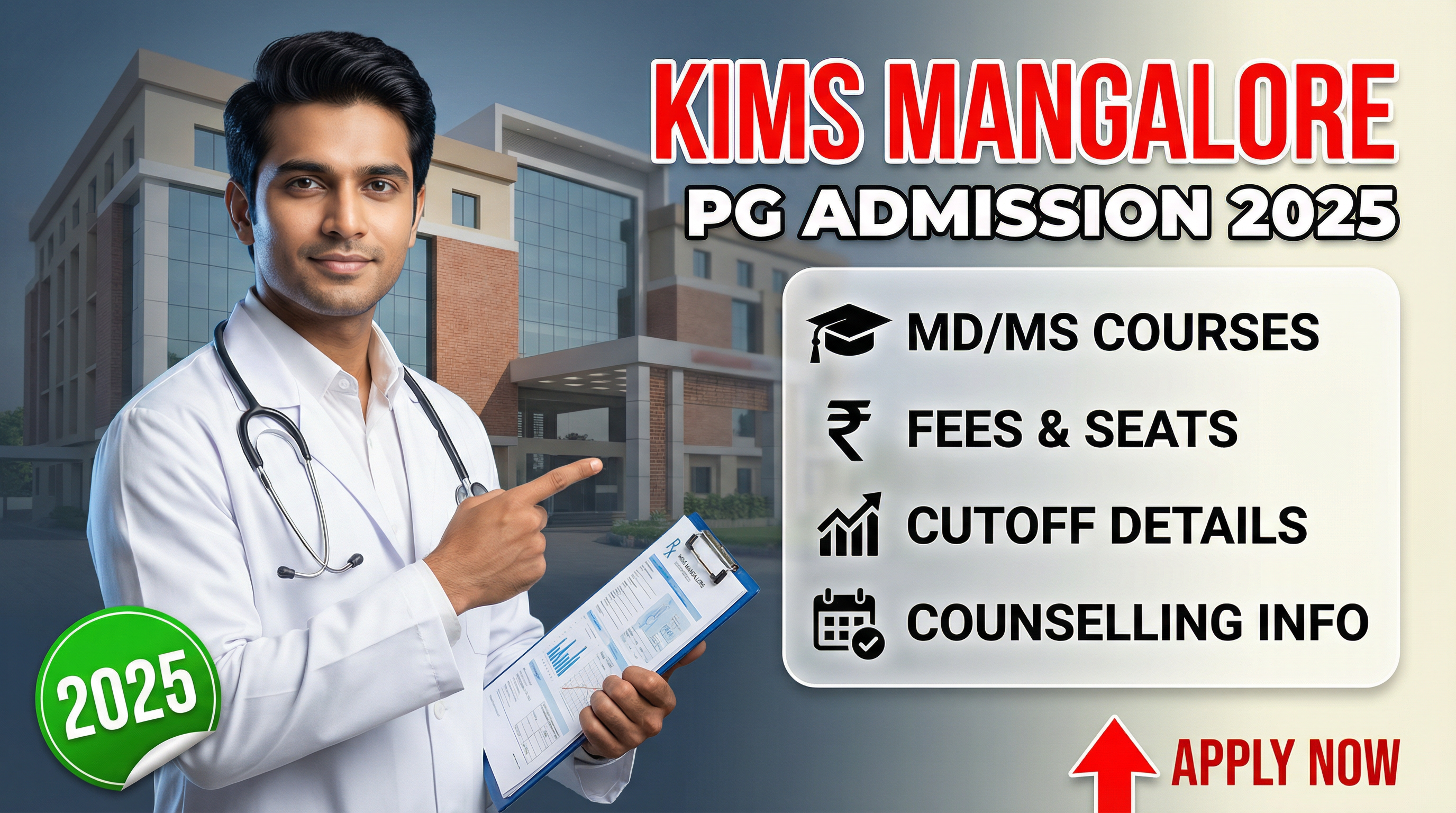 Kanachur Institute of Medical Sciences (KIMS) Mangalore PG(MD/MS) : Admission 2025, Fees Structure, Seat Matrix, Courses Offered, Cutoff, Counselling, Contact